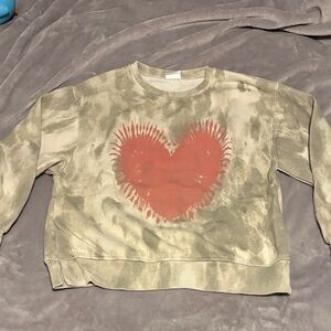 Zara Olive Green Sweatshirt